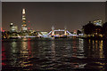 TQ3380 : The Shard and Tower Bridge from the River Thames by Christine Matthews