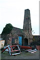 Old industrial chimney in North Street, Winterton