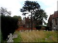 SU8586 : All Saints' churchyard and Old Bridge House Marlow by Bikeboy