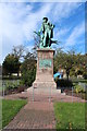 Robert Burns in Fountain Gardens, Paisley