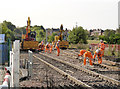 Track works on the Retford to Gainsborough line