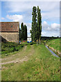 Shireoaks - farm and canal feeder to north of Brancliffe Grange