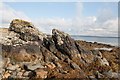 NR2659 : Rocky coastline at Port Ban, Islay by Becky Williamson