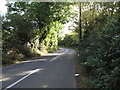 Sharp left-hand bend in the Loughinisland Road