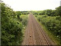 Railway line near Bethany