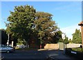 Looking from Church Walk into Brickley Lane