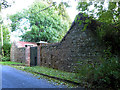 T1787 : Courtyard wall at Ballyteige by Oliver Dixon