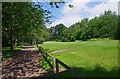 Public footpath through Kidderminster Golf Course, Kidderminster