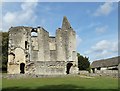 SP3211 : Minster Lovell - Old Hall and barn by Rob Farrow