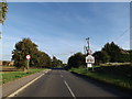 Entering Clare on the B1063 Clare Road