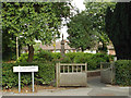 Gates for access to St Luke?s Cottages, Rectory Road, Headless Cross, Redditch