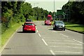 A452 Europa Way approaching Queensway Roundabout