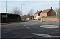 Gooselands mini-roundabout, Westbury