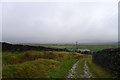 Tinkers Lane leading to High Garnshaw House