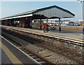 Platform 2 at Westbury railway station