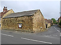 Harlington - barn at road junction