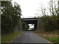 TM0856 : Fen Lane & A14 Bridge by Geographer