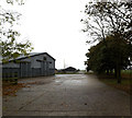 TM0861 : Entrance of Stowupland Town Farm by Geographer
