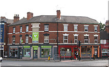 SK3436 : Derby - Wheel Buildings on Friargate by Dave Bevis