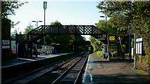TQ0047 : Shalford Railway Station by Peter Trimming