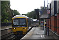 Maidenhead train pulling into Bourne End Station