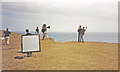 TV5695 : Beachy Head, 2002: act of 'suicide' being filmed by Ben Brooksbank