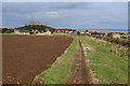 Northumberland Coast Path approaching Redbarns