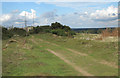 Track on access land at Lakenheath