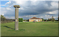 TL7189 : Ordnance Survey structures at Feltwell Golf Course by Trevor Littlewood