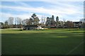 Pavilion and bowling green, County Council Staff Sportsground, Myton, Warwick