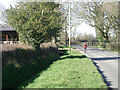 SP0677 : Cycling past Gay Hill Farm, Headley Heath by Robin Stott