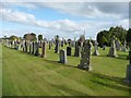 Gravestones in Wigton Cemetery