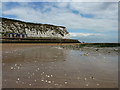 Chalk cliffs, north of Dumpton Gap