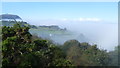 Morning mist in the Breidden Hills in autumn