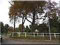 Southgate Village Gates on the corner of Aldermans Hill