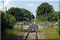 Charbridge Lane crosses the railway line