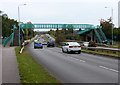 Footbridge across the A607 Newark Road