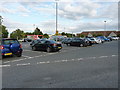 Carpark at Tesco store