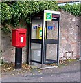 Postbox and phone box