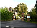 Bletchingley:  Entrance to The Hawthorns school, Pendell Court