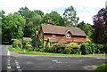 House on the corner of Cinder Hill Lane