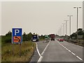 SK9165 : Layby on Fosse Way (A46) by David Dixon