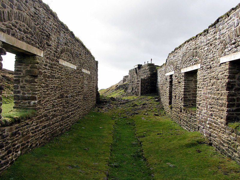 ruin of engine house, bolt's law incline © andrew curtis