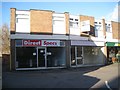 Empty shops, St John?s, Warwick