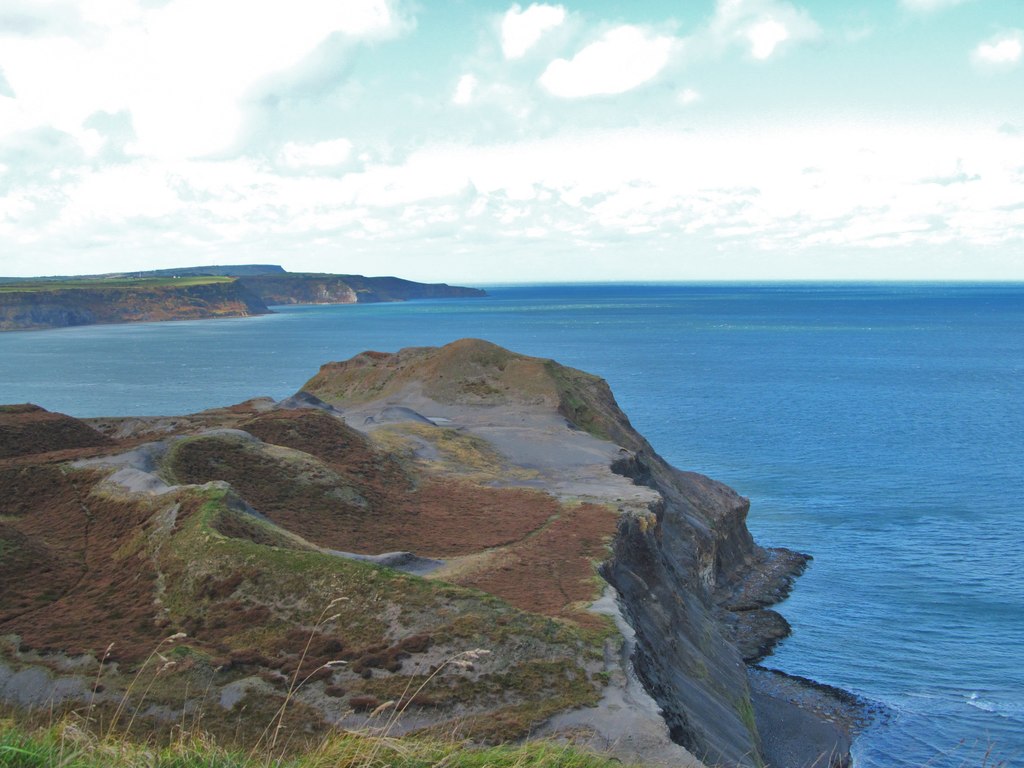 Old Alum quarry at Kettleness © Gordon Hatton :: Geograph Britain and ...