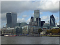 TQ3380 : City of London skyline by Steve  Fareham