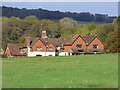 Ockley:  Houses at the north end of the Green