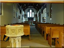 SZ2093 : Interior of St. Mark's church, Highcliffe by Derek Voller
