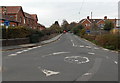 Towards the northern end of New Park Road, Devizes