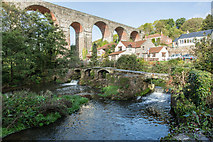 ST6163 : Pensford Viaduct and Weir by Guy Wareham